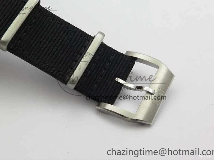 MIROTIME 0223 Pilot IW326901 Real Ceramic MK 1:1 Best Edition Black Dial On Nylon Strap MIYOTA FastDry 7126